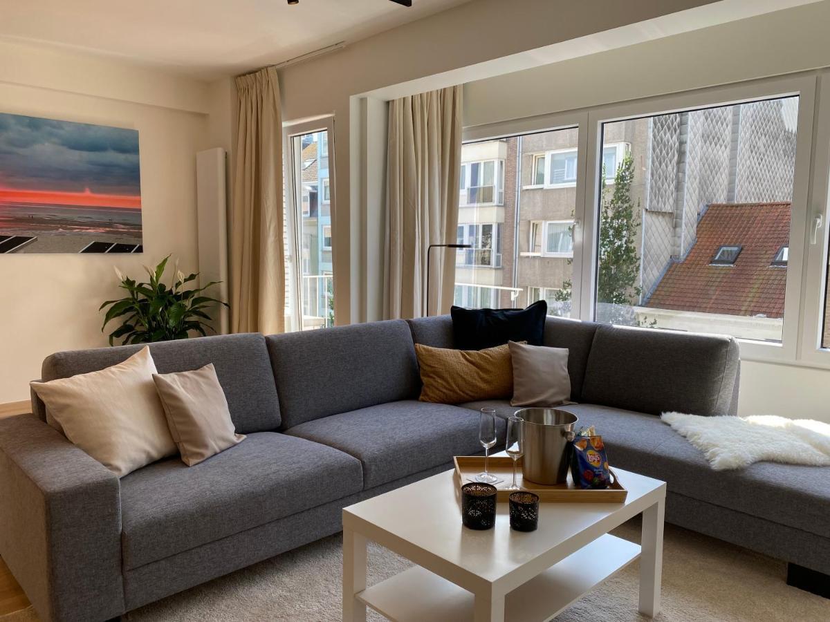 אוסטנדה Chiara Luxueus Rustig Appartement מראה חיצוני תמונה